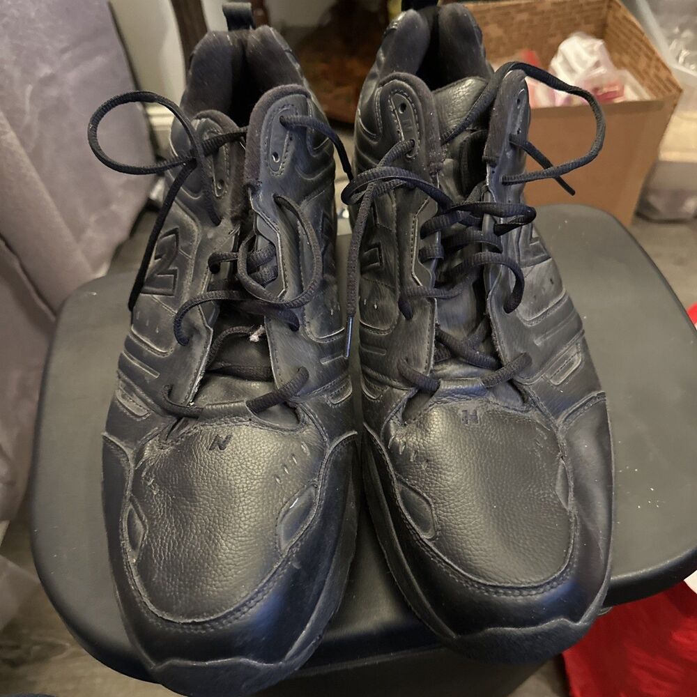 New Balance Men's Cross Training Shoes Triple Black So 18D EU 53